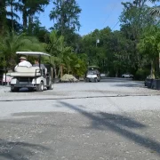 Golf Carts at Laurel Oaks Nursery